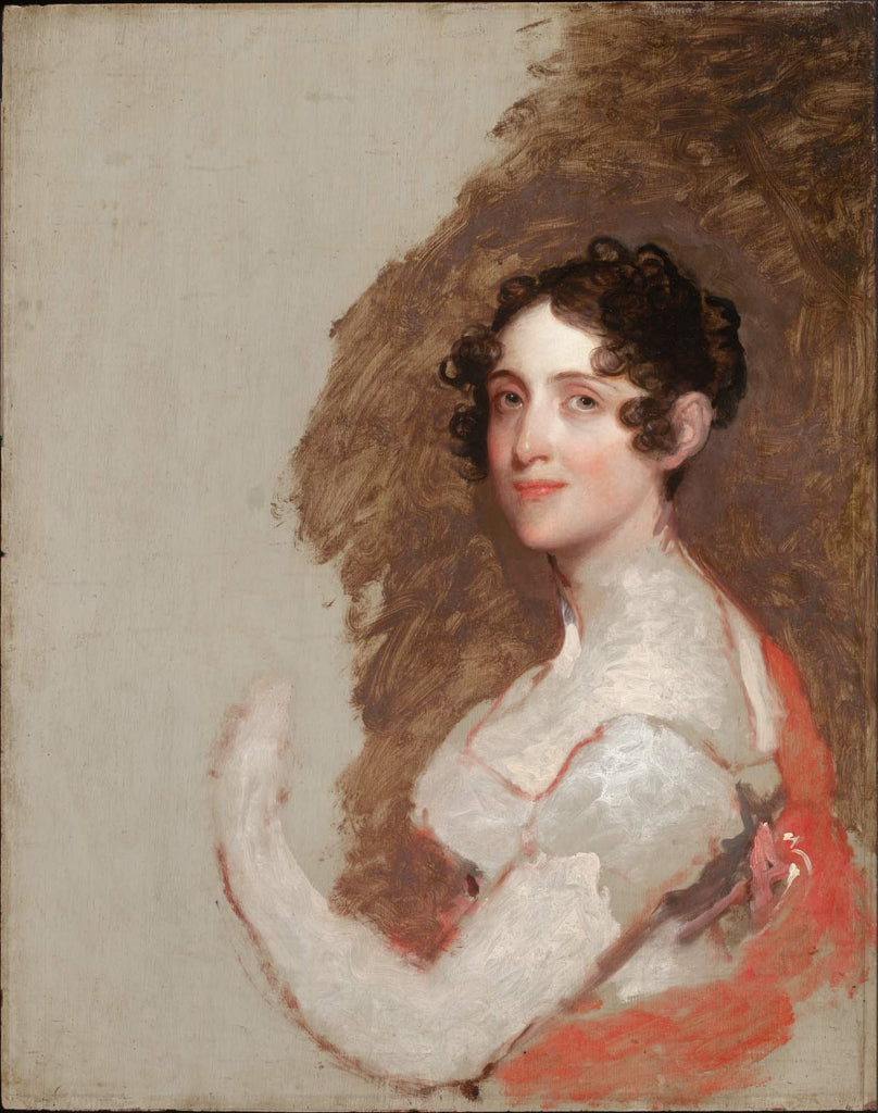 Mme Charles Stewart (Delia Tudor) - Gilbert Stuart