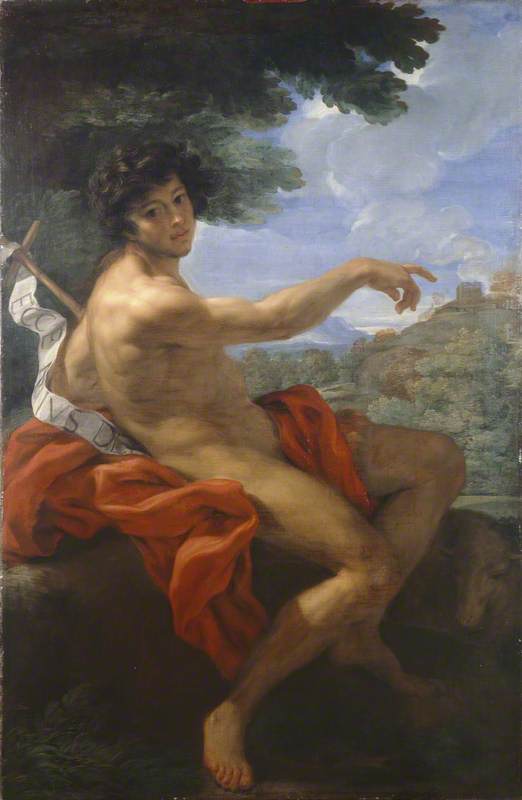 Saint Jean-Baptiste - Giovanni Battista Gaulli