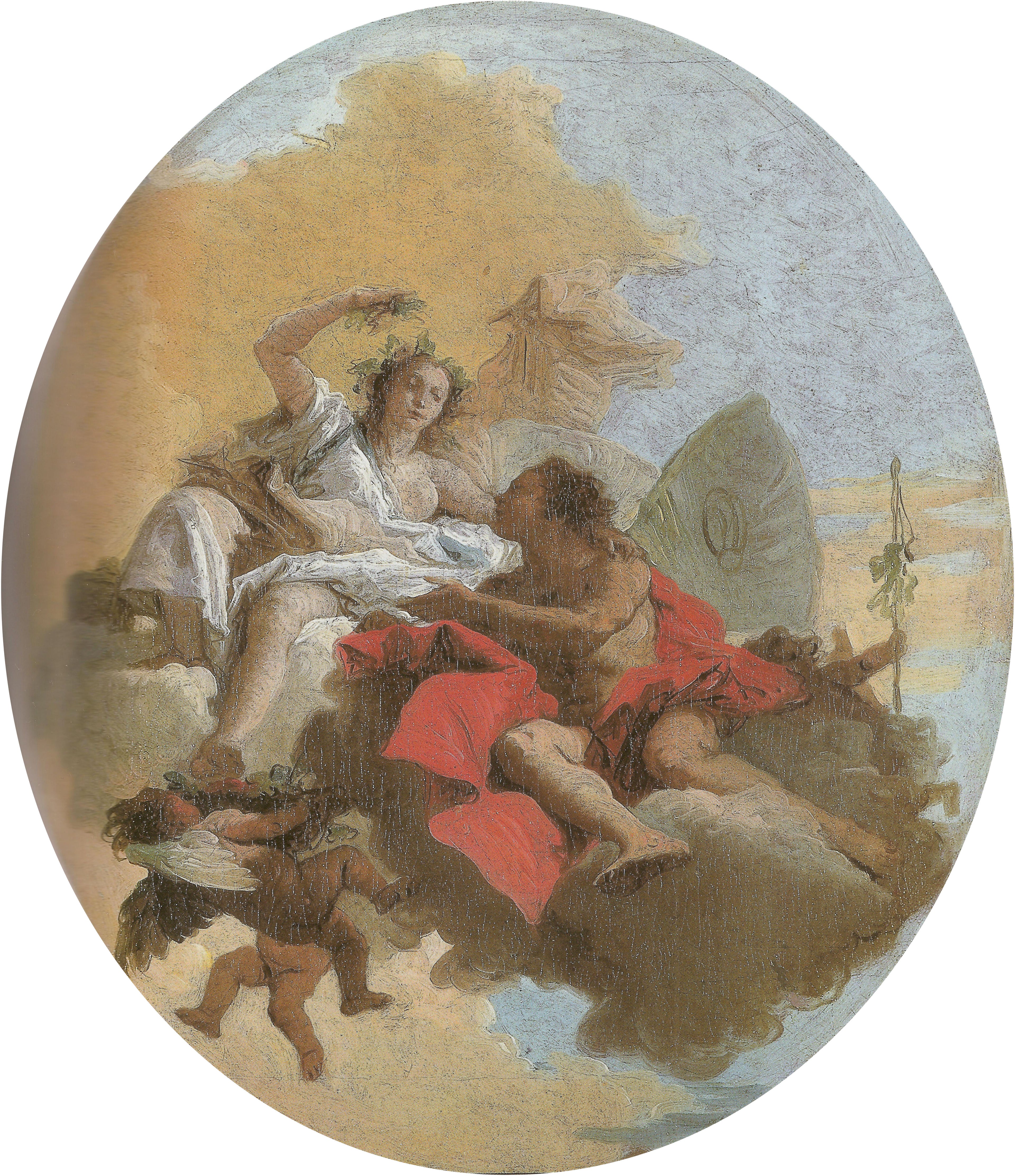 Zéphyr et Flore - Giovanni Battista Tiepolo