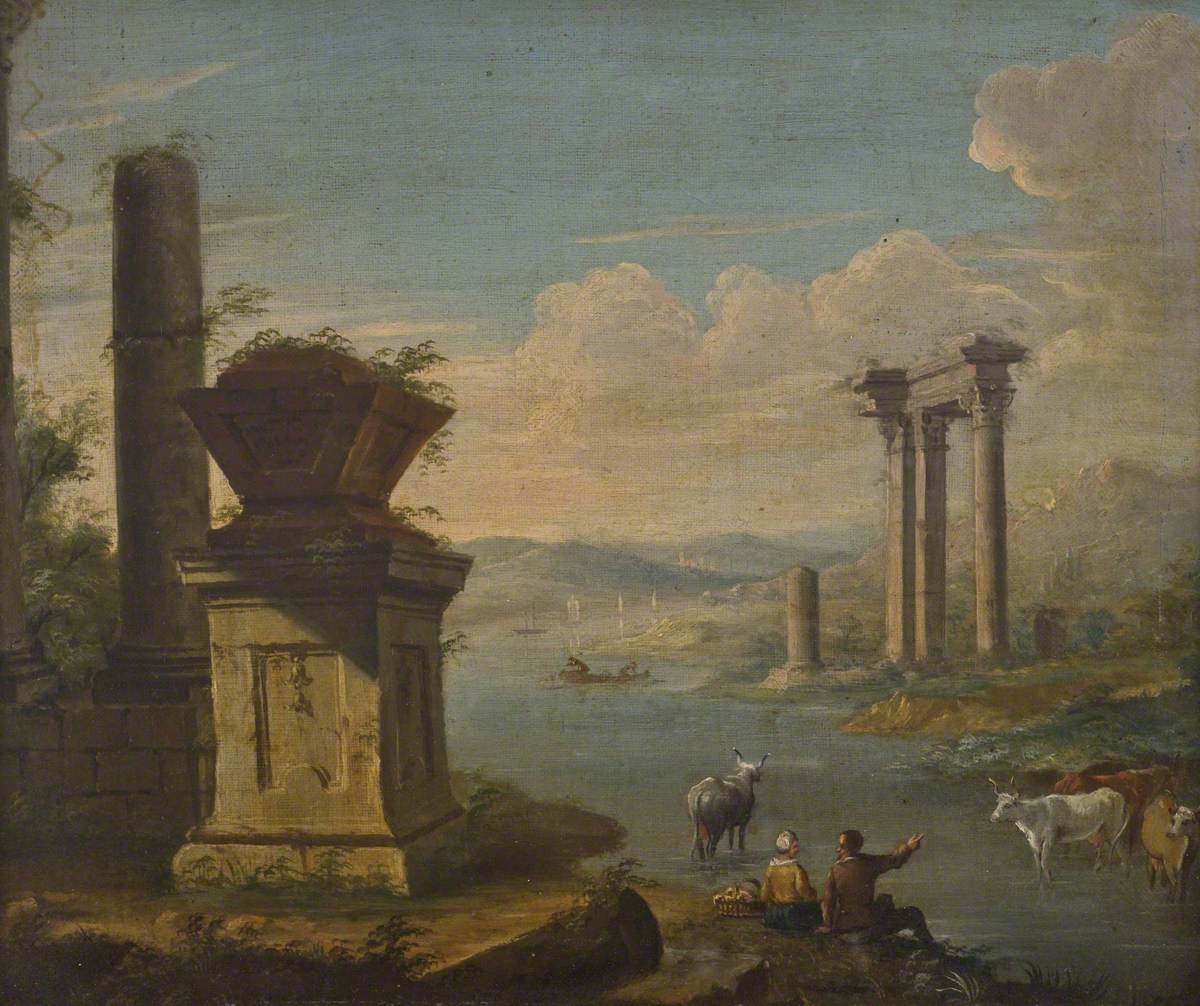 Paysage italien - Giovanni Paolo Panini