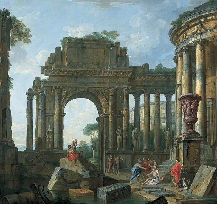 ruines romaines - Giovanni Paolo Panini
