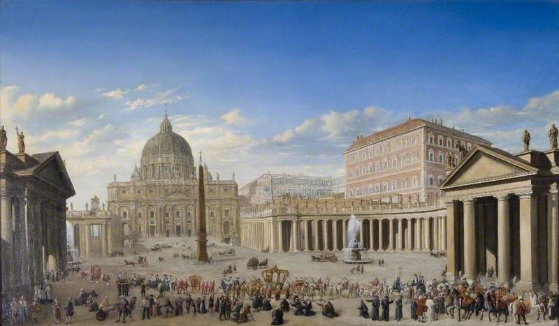Saint-Pierre de Rome - Giovanni Paolo Panini
