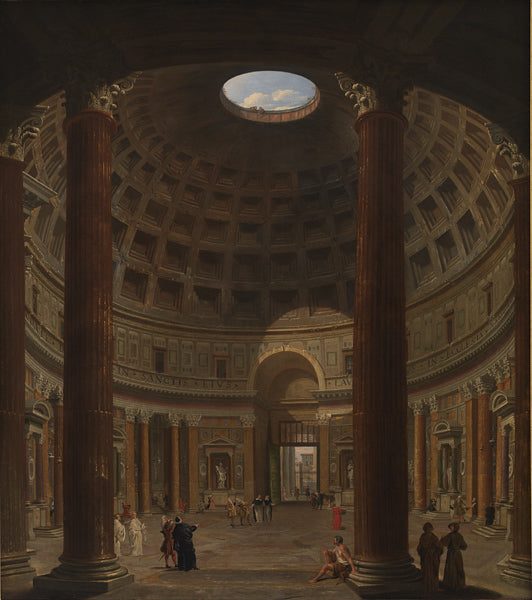 Intérieur du Panthéon, Rome - Giovanni Paolo Panini