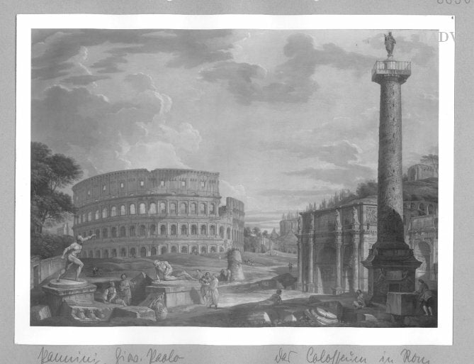 Les ruines du Colisée à Rome - Giovanni Paolo Panini
