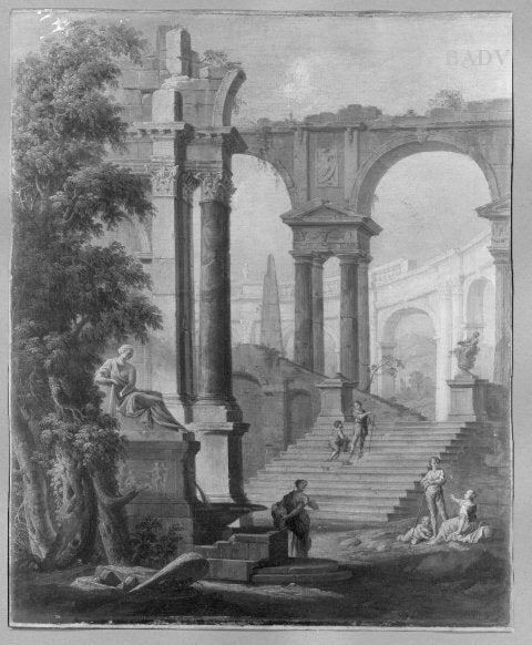 vue architecturale - Giovanni Paolo Panini