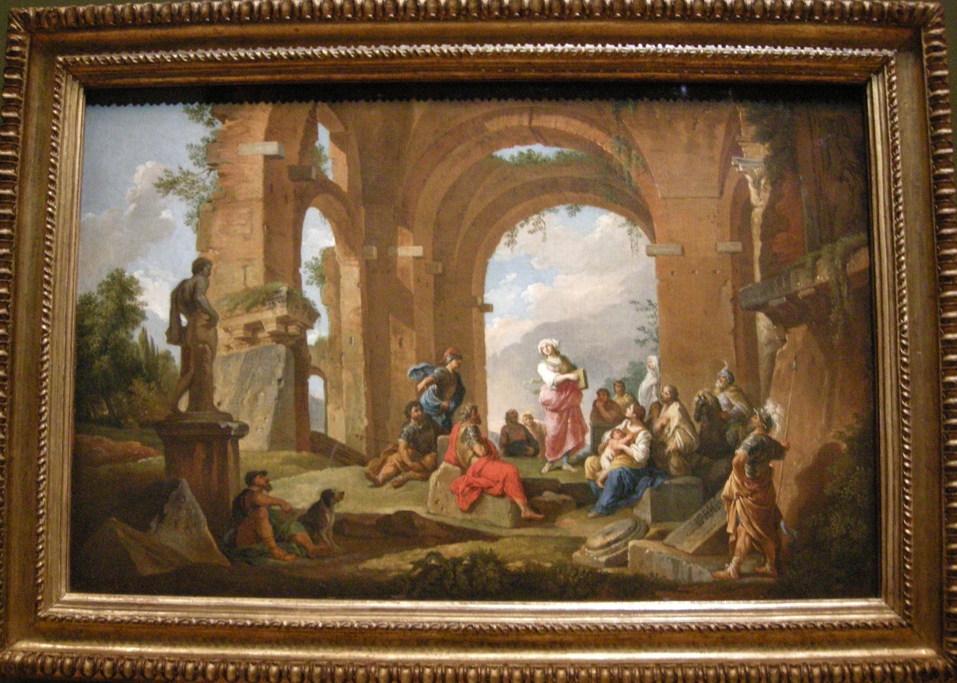 La Sibylle de Cumes délivrant les Oracles - Giovanni Paolo Panini