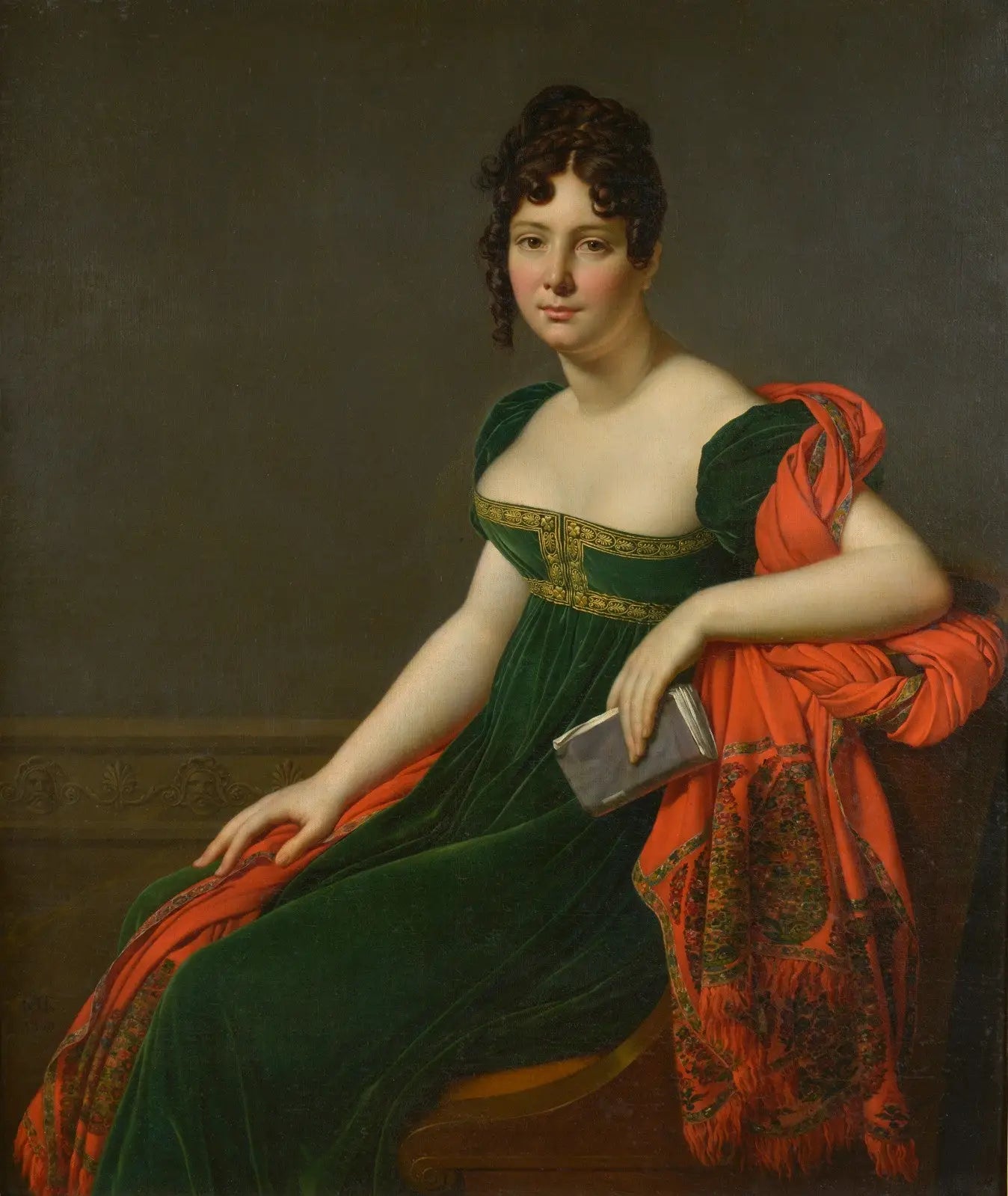 Portrait de Madame Augustine Bertin de Veaux - Anne-Louis Girodet - Alpha Reproduction