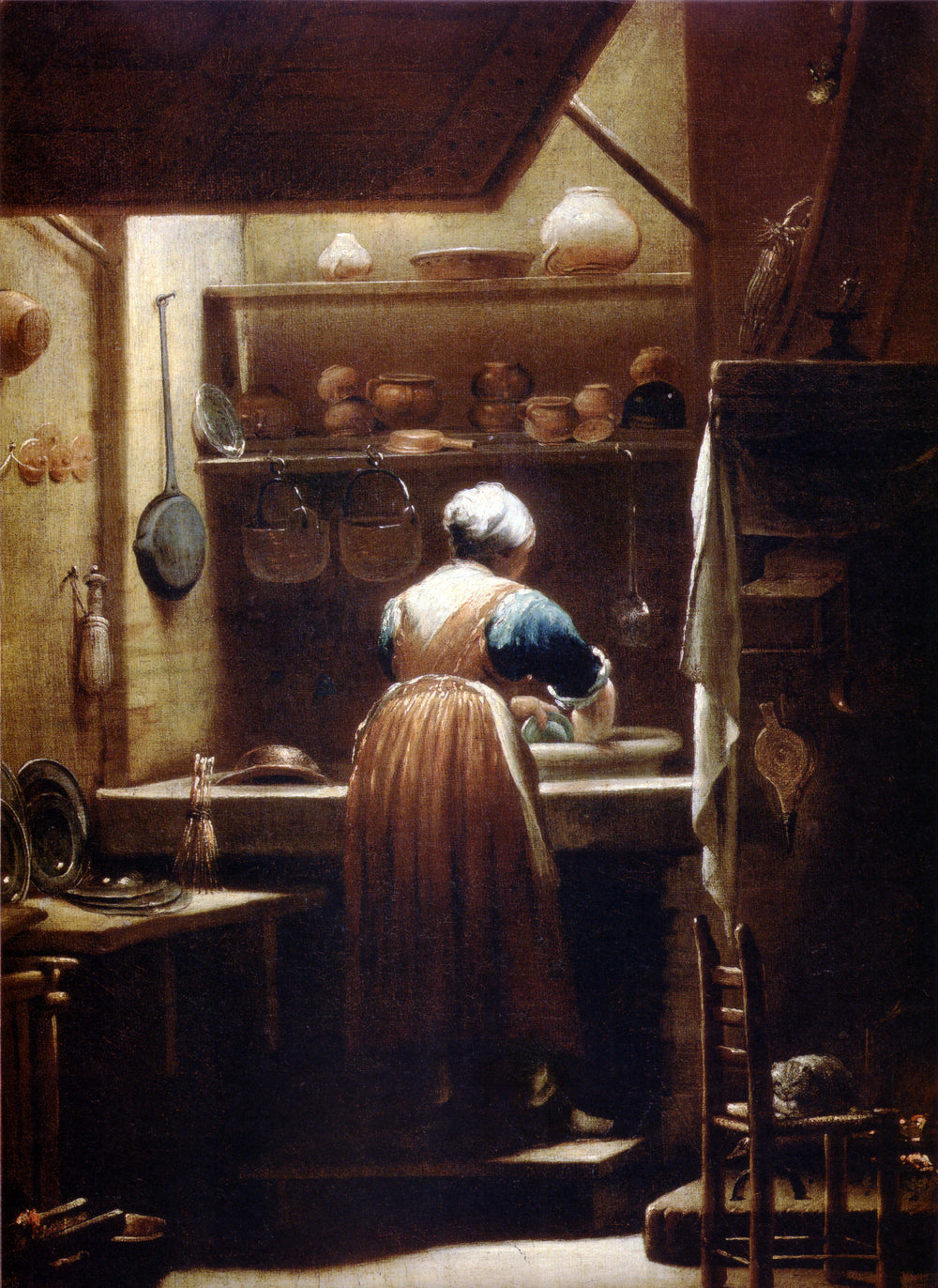 La sguattera - Giuseppe Maria Crespi