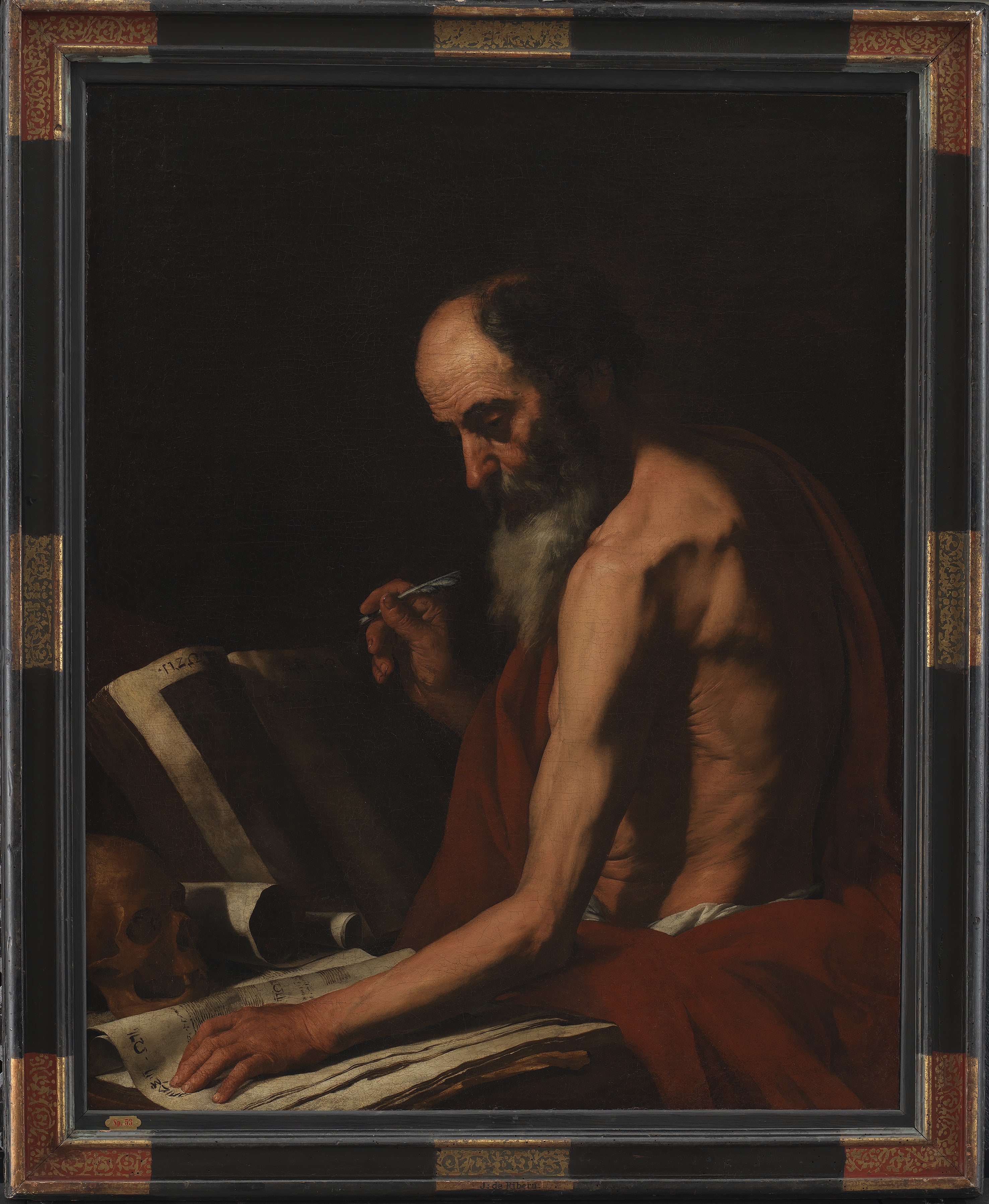Saint Jérôme - Jusepe de Ribera - Alpha Reproduction