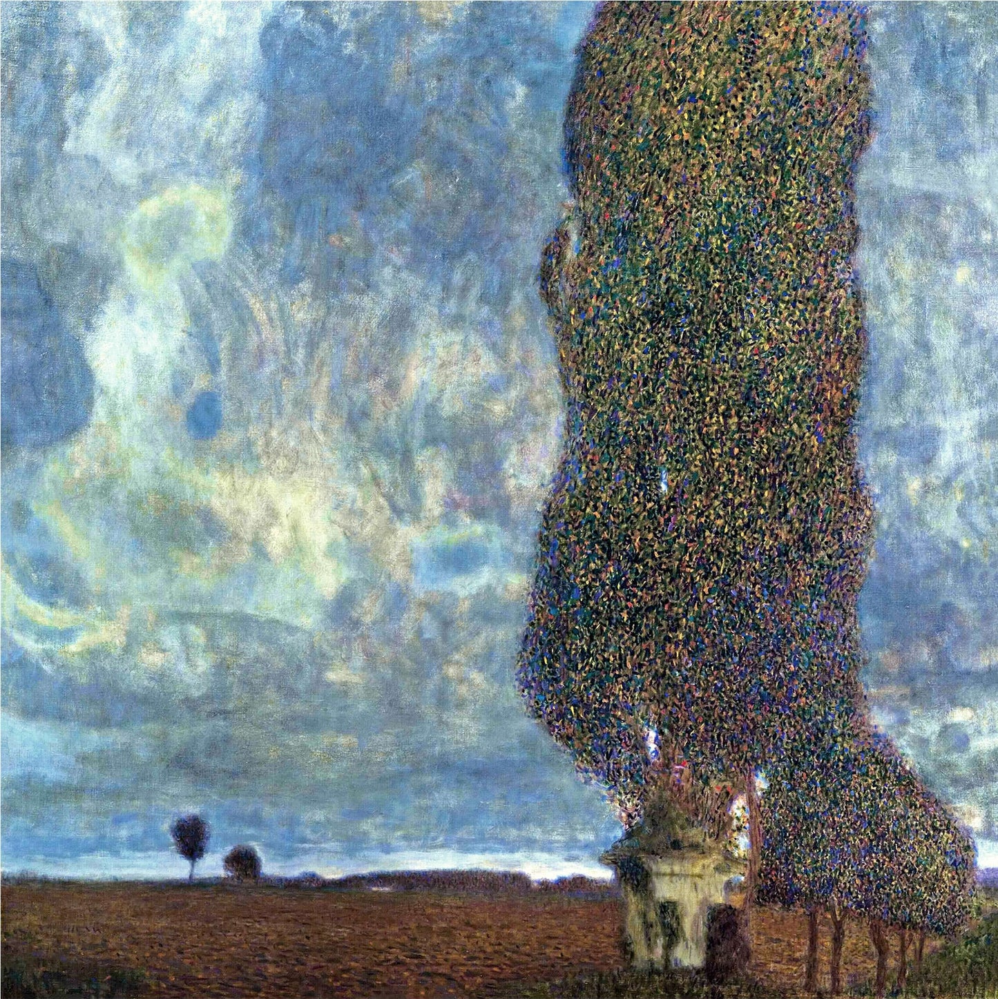 🌳 Большие тополя II (Приближающаяся гроза) – Густав Климт (около 1903)