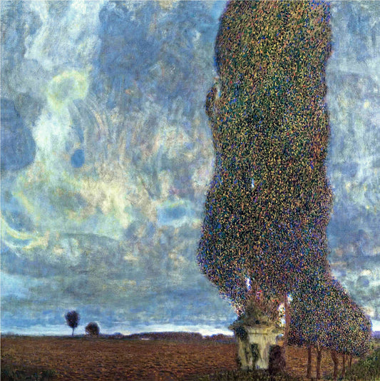 🌳 Большие тополя II (Приближающаяся гроза) – Густав Климт (около 1903)