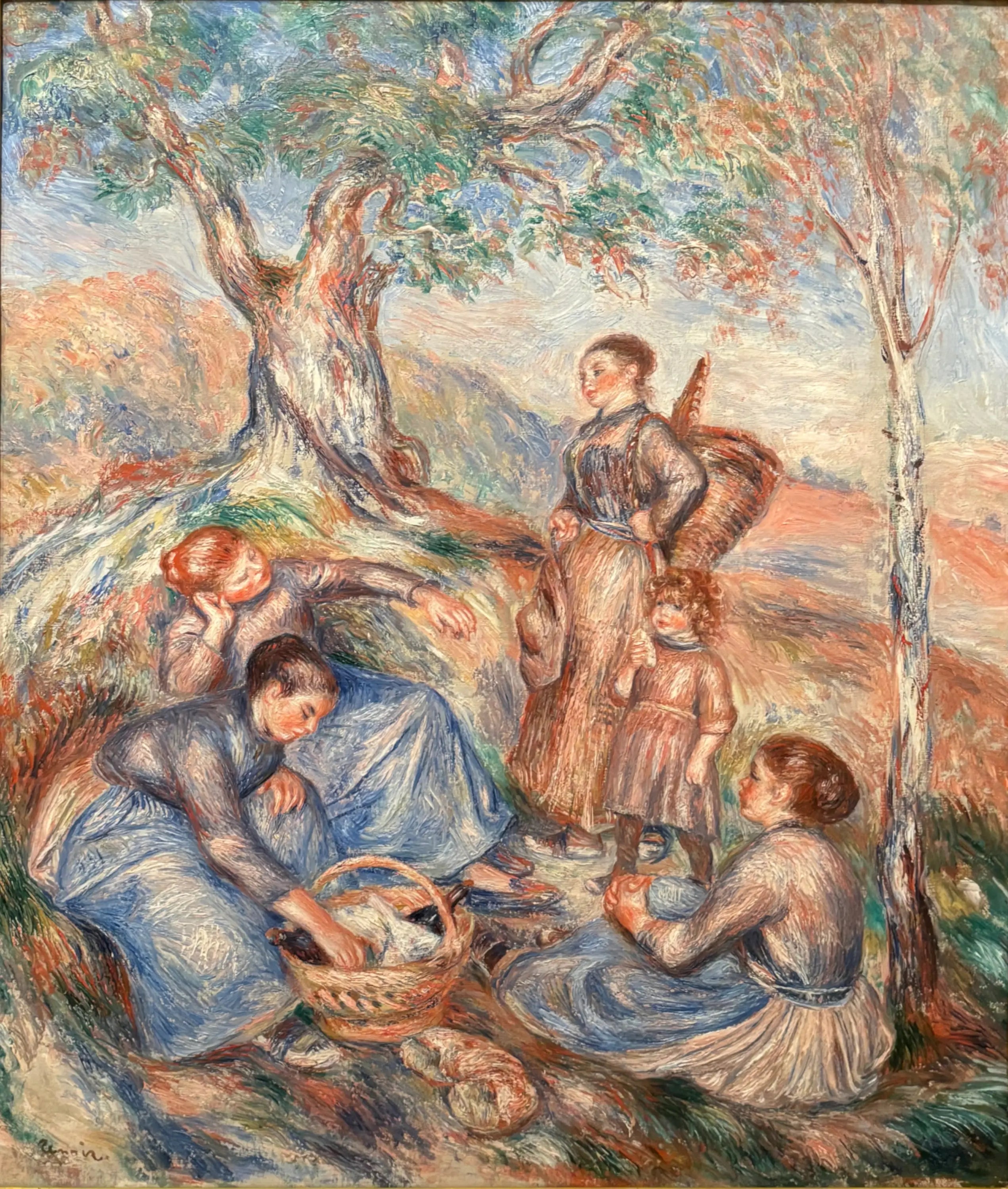 Reproduction du tableau « Le repas des vendangeurs - Pierre-Auguste Renoir » par Alpha Reproduction en peinture à l’huile