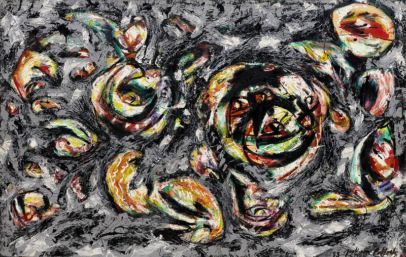 Gris de l'océan - Jackson Pollock