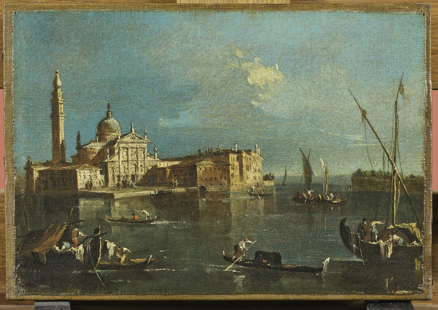 L'Église San Giorgio Maggiore à Venise - Francesco Guardi