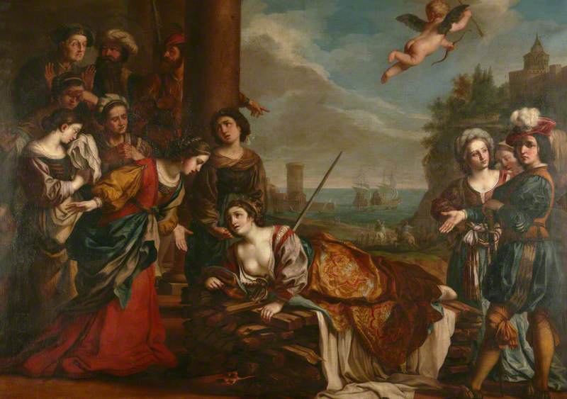 La mort de Didon - Guercino