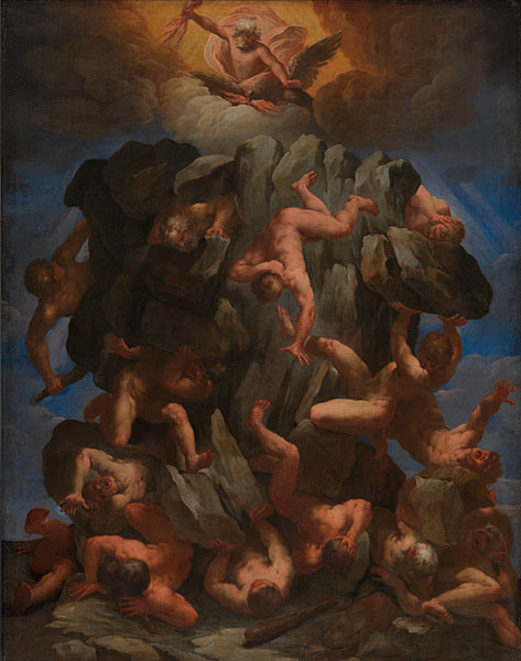 La chute des géants - Guido Reni
