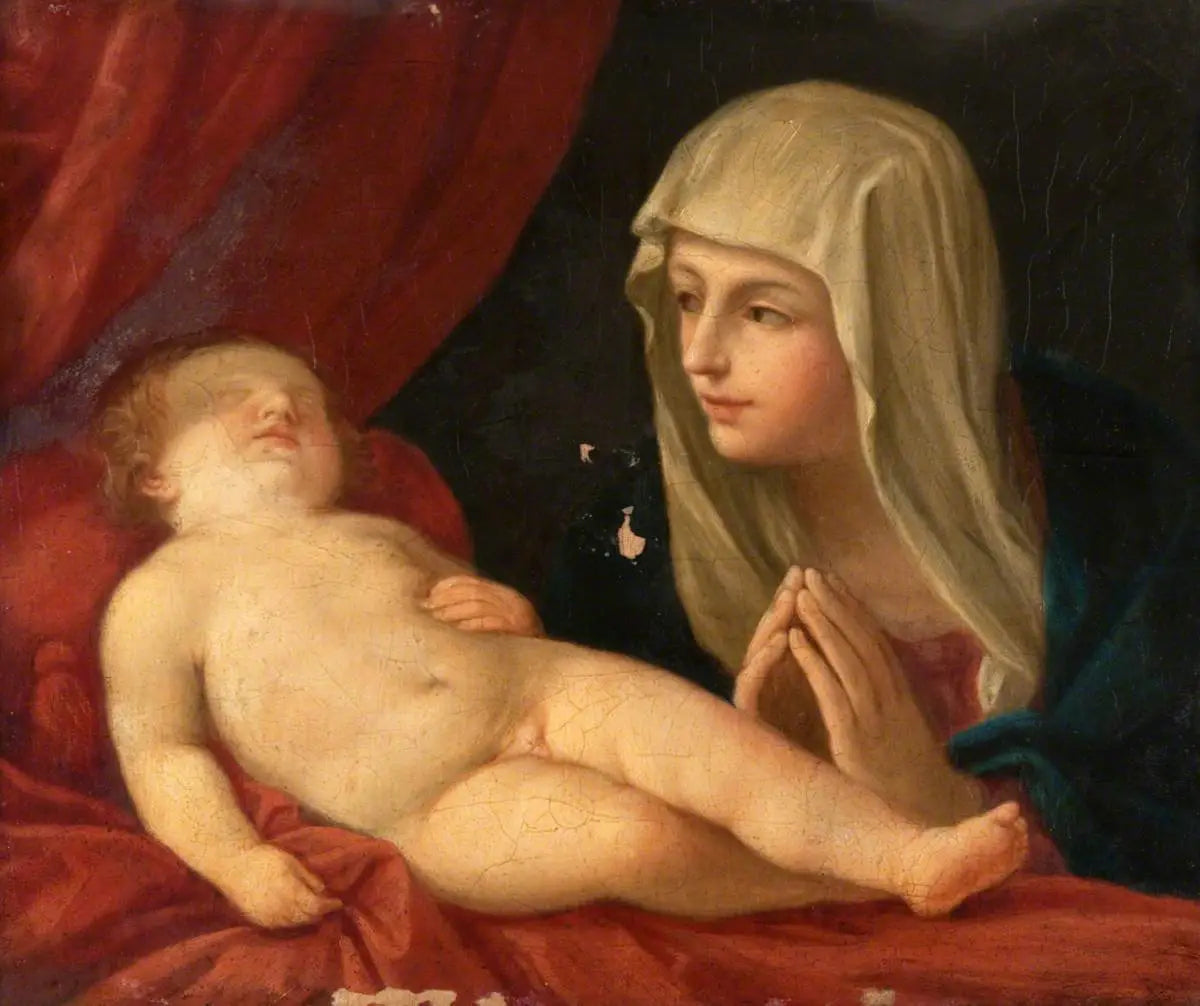 La Vierge et l’Enfant endormi - Guido Reni - Alpha Reproduction