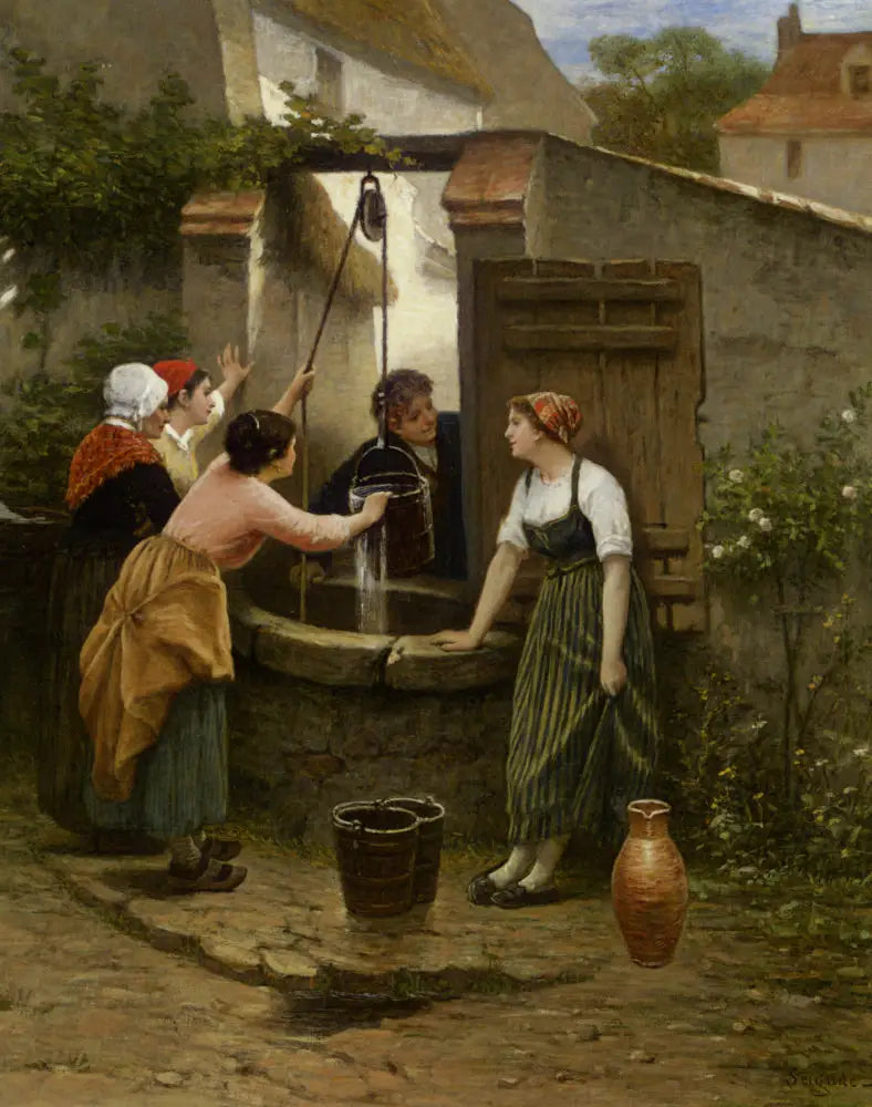 Au bord du puits - Guillaume Seignac - Alpha Reproduction
