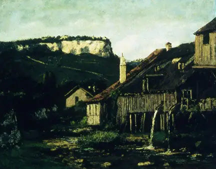 Пейзаж в Орнане - Гюстав Курбе