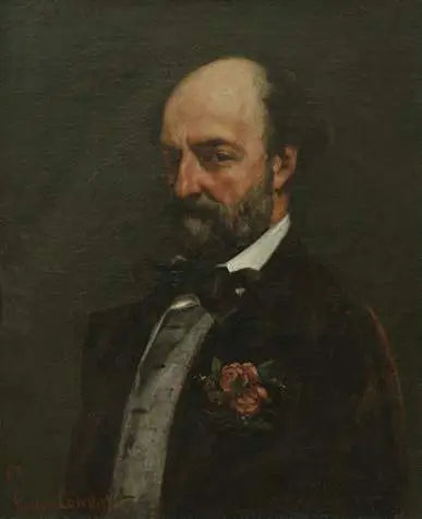Portrait de Gustave Matthieu - Gustave Courbet - Alpha Reproduction
