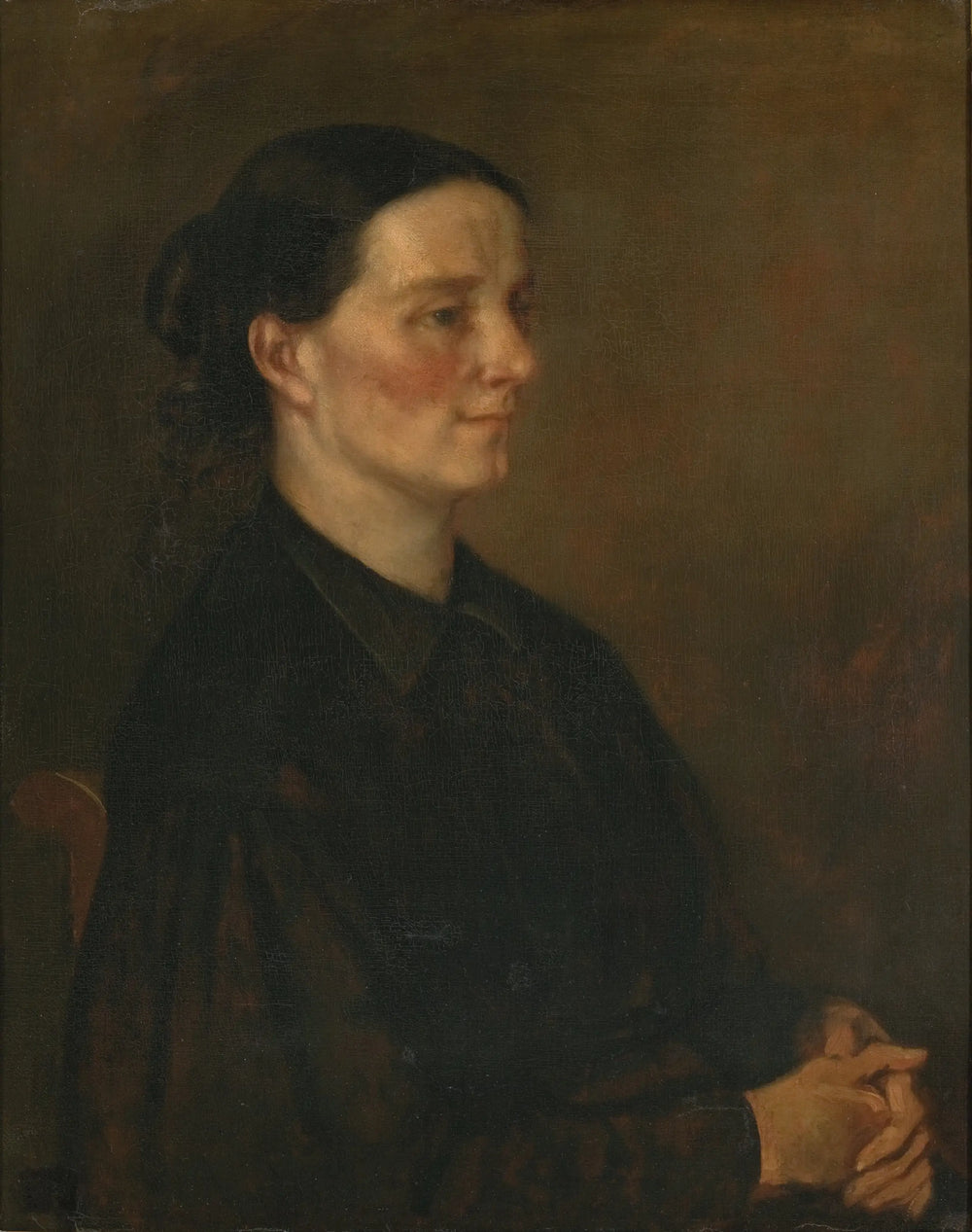 Portrait de Juliette Courbet - Gustave Courbet - Alpha Reproduction