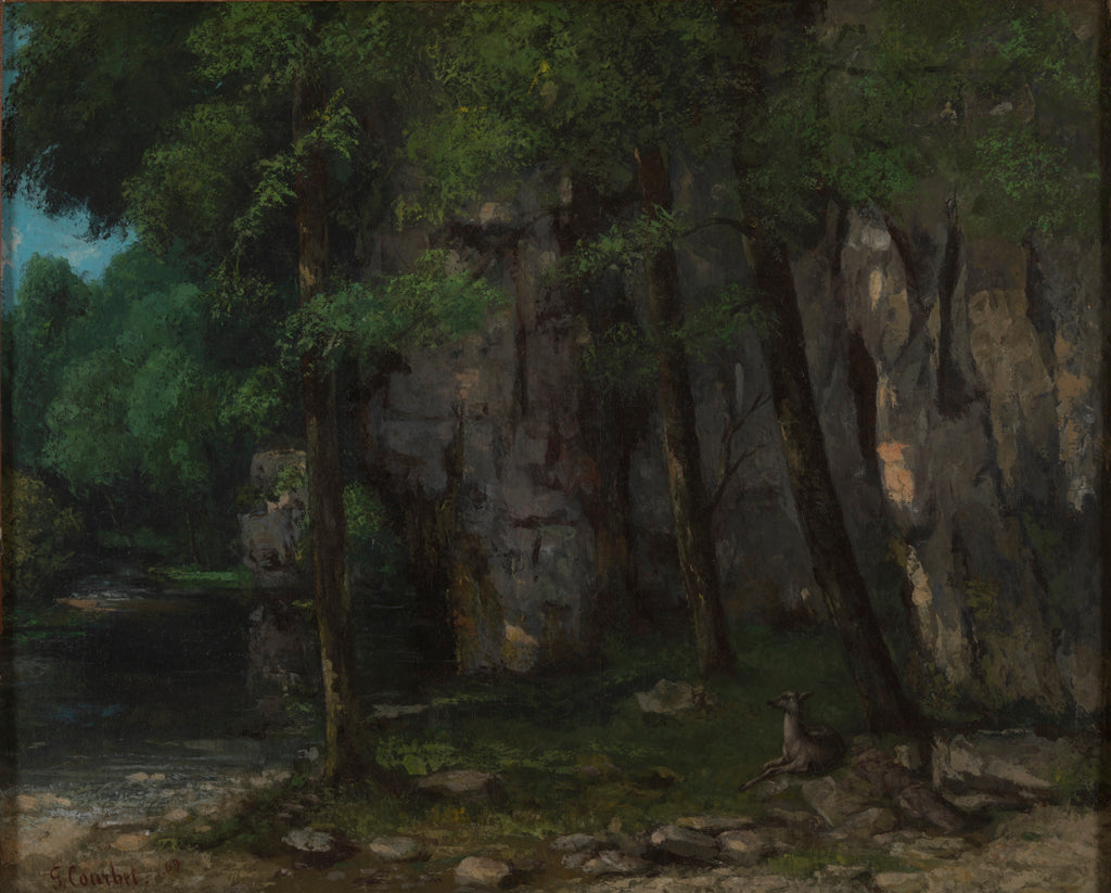 Paysage du Jura - Gustave Courbet