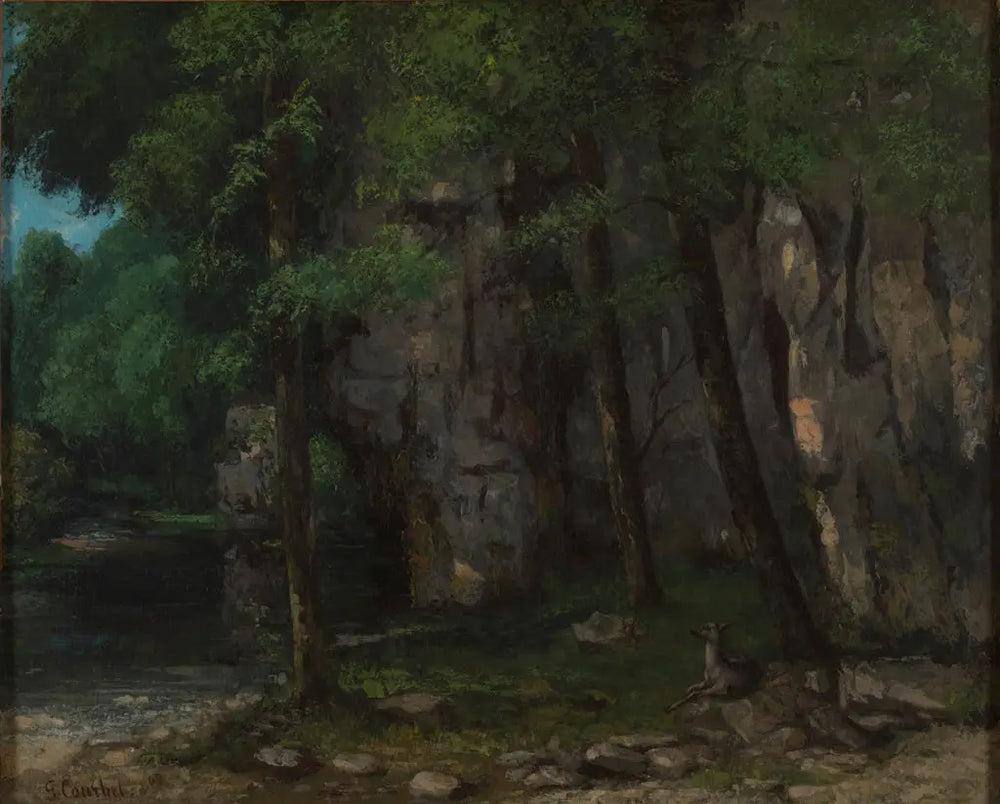 Paysage du Jura - Gustave Courbet - Alpha Reproduction