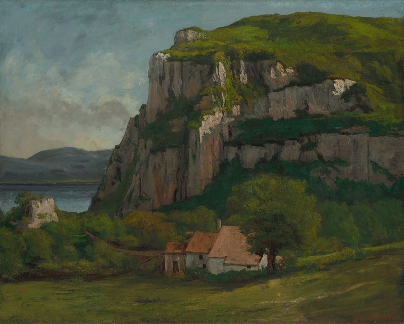 Les Roches de Hautepierre - Гюстав Курбе