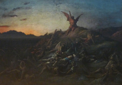 La Chute des anges rebelles - Gustave Doré - Alpha Reproduction