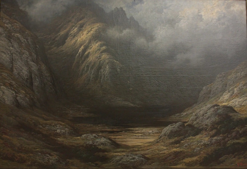 Lac en Écosse après l’orage - Gustave Doré - Alpha Reproduction