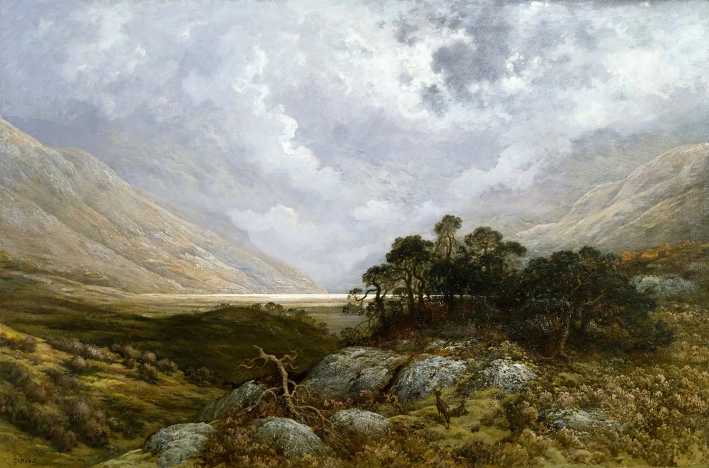 Paysage en Écosse - Gustave Doré - Alpha Reproduction