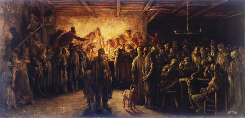 Дом бедняков - Гюстав Доре