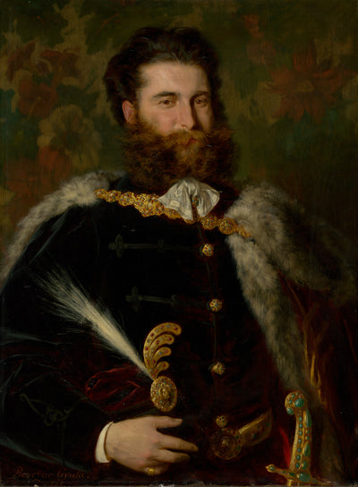 Portrait d'Albert Ujházy - Gyula Benczúr