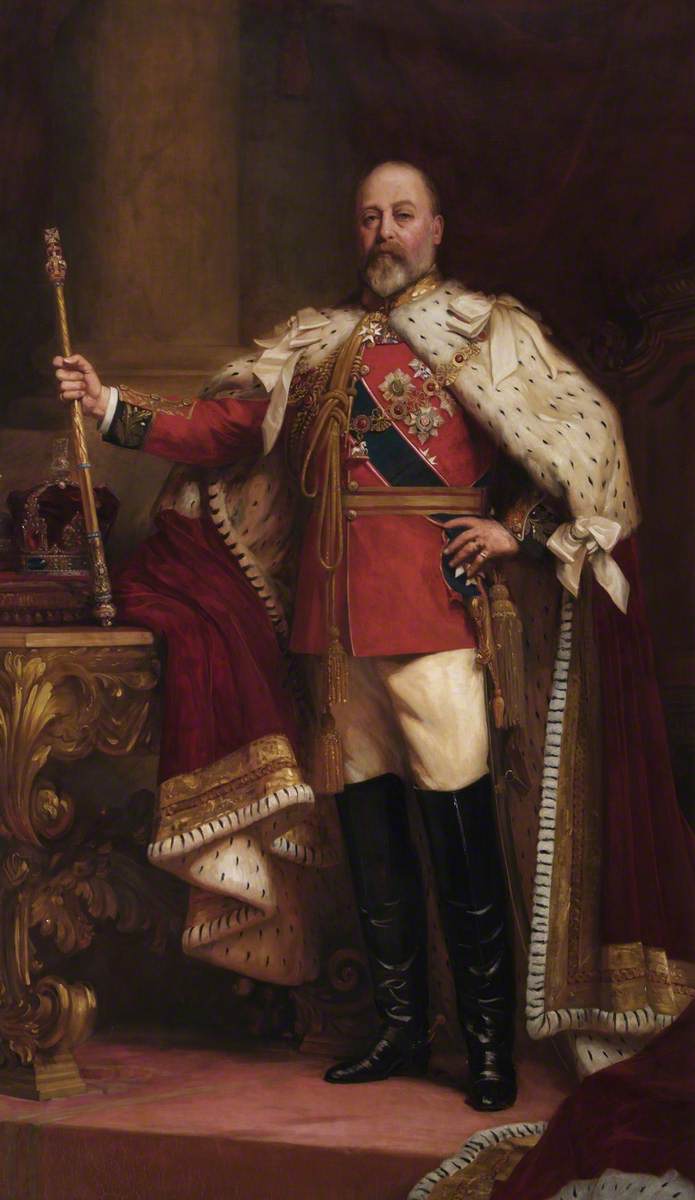 SM le roi Édouard VII, protecteur de l'artisanat - Luke Fildes