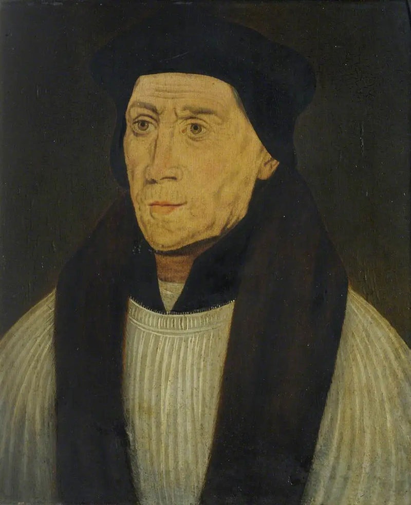 Джон Фишер (1459–1535), епископ Рочестера, профессор богословия первой леди Маргарет (1503), римско-католический мученик - Ханс Холбайн Младший