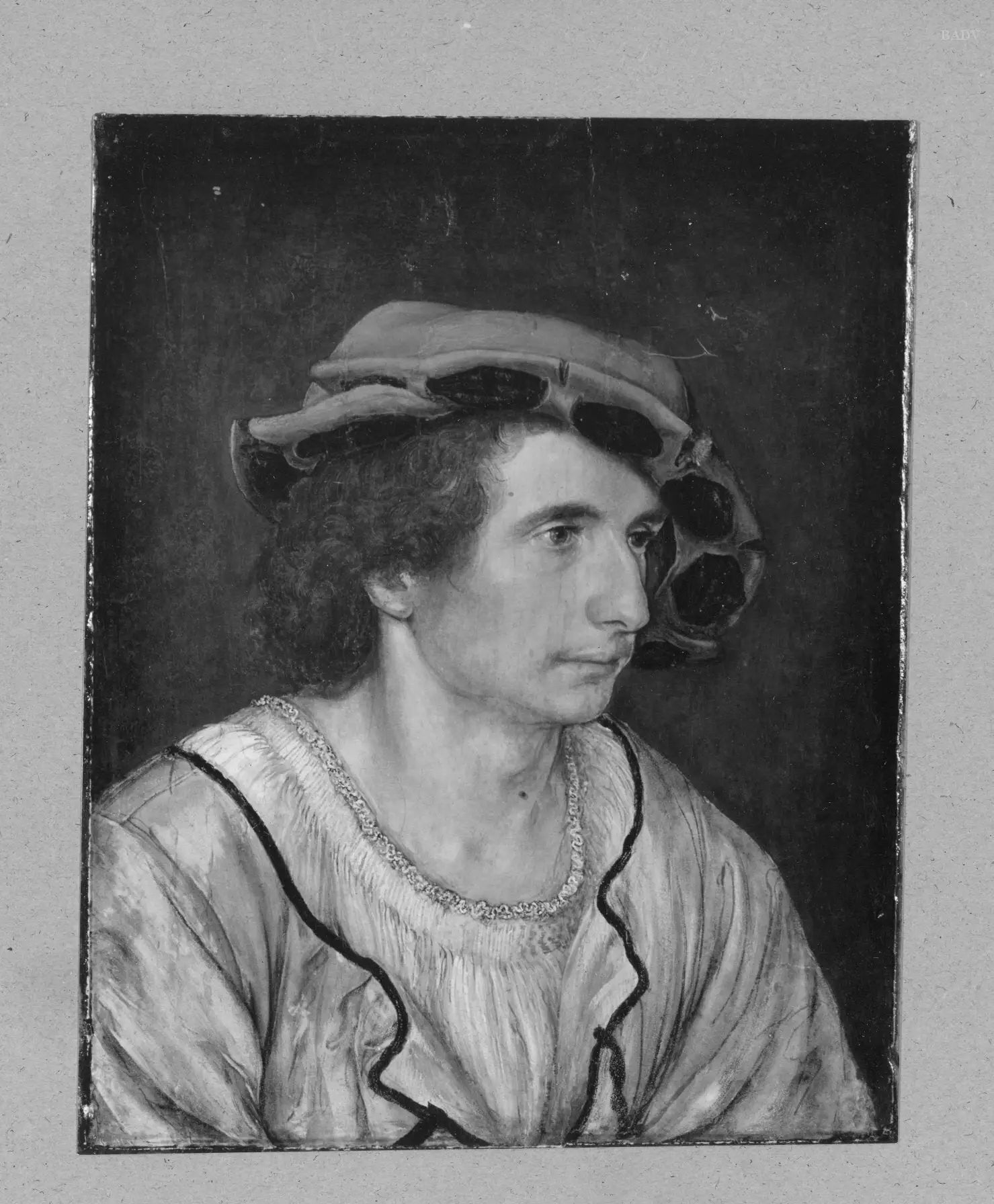 Portrait of a young man - Hans Holbein le Jeune - Alpha Reproduction