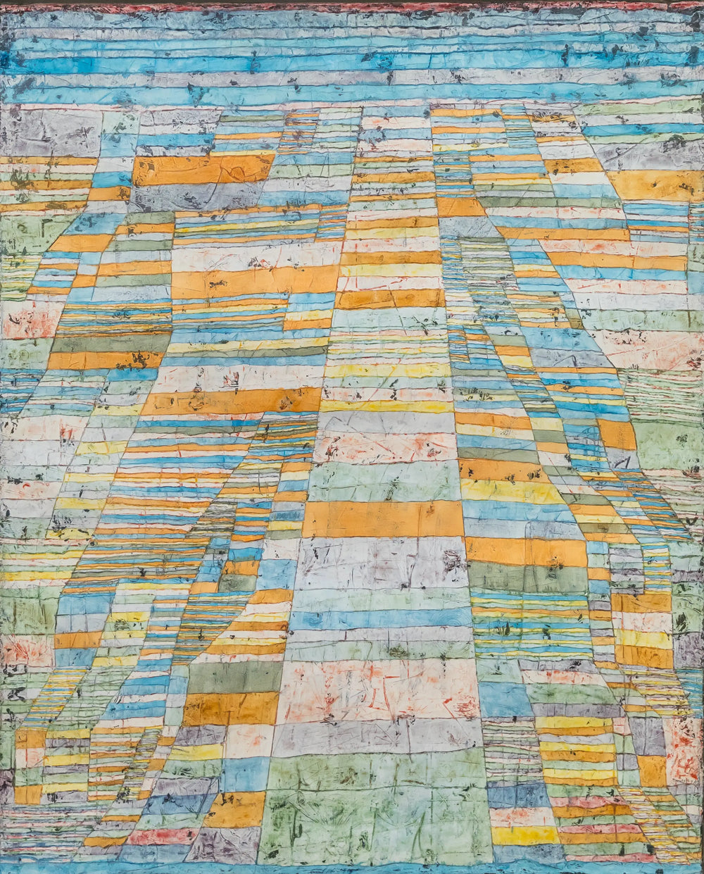 Chemin principal et chemins latéraux - Paul Klee - Alpha Reproduction