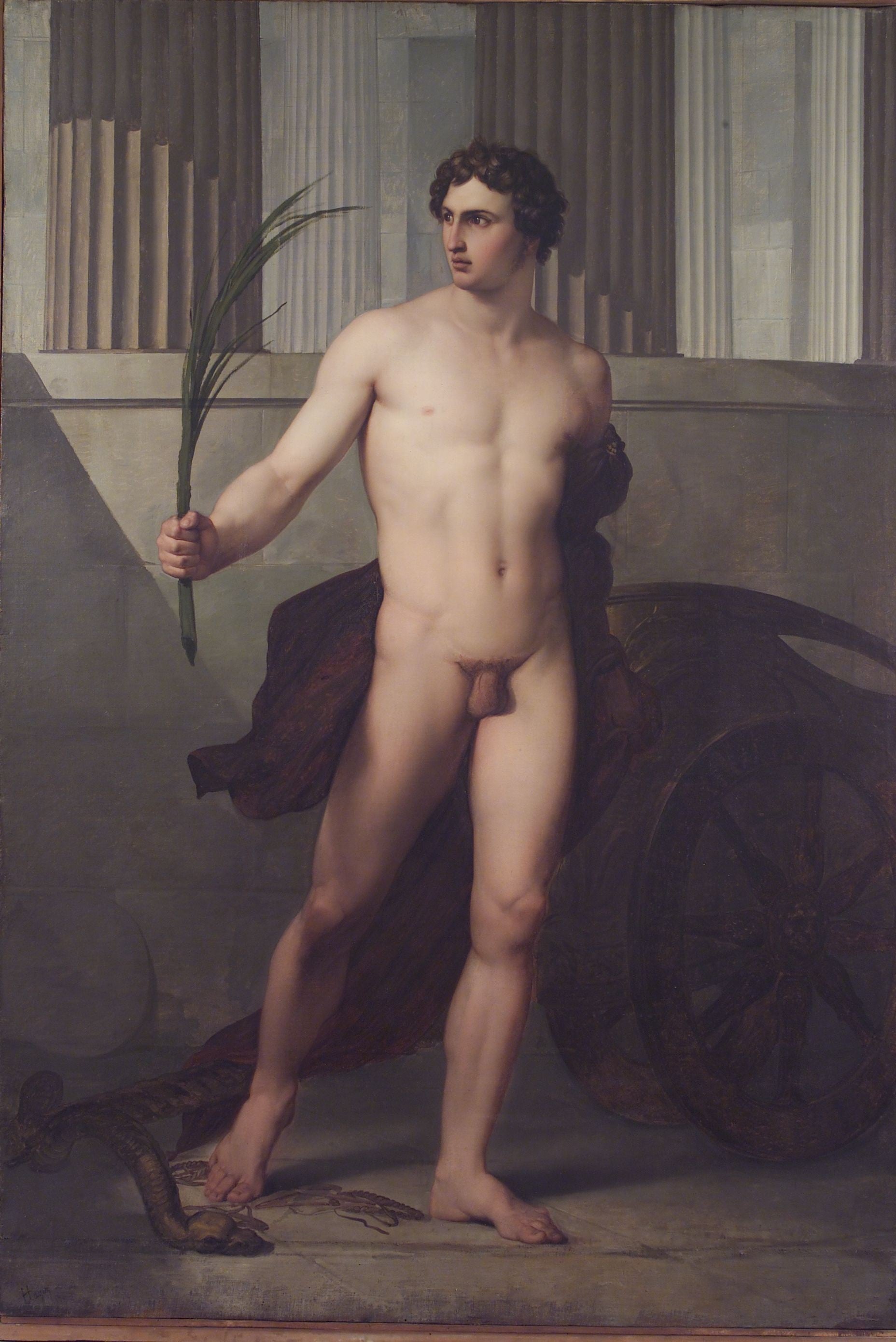 L'Athlète triomphant - Francesco Hayez