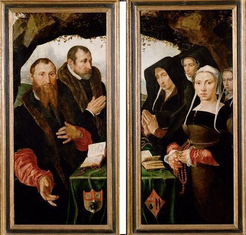 Portrait d'une famille - Maarten van Heemskerck