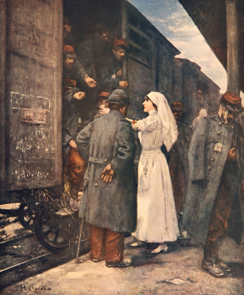 Le train des blessés - Henri Gervex