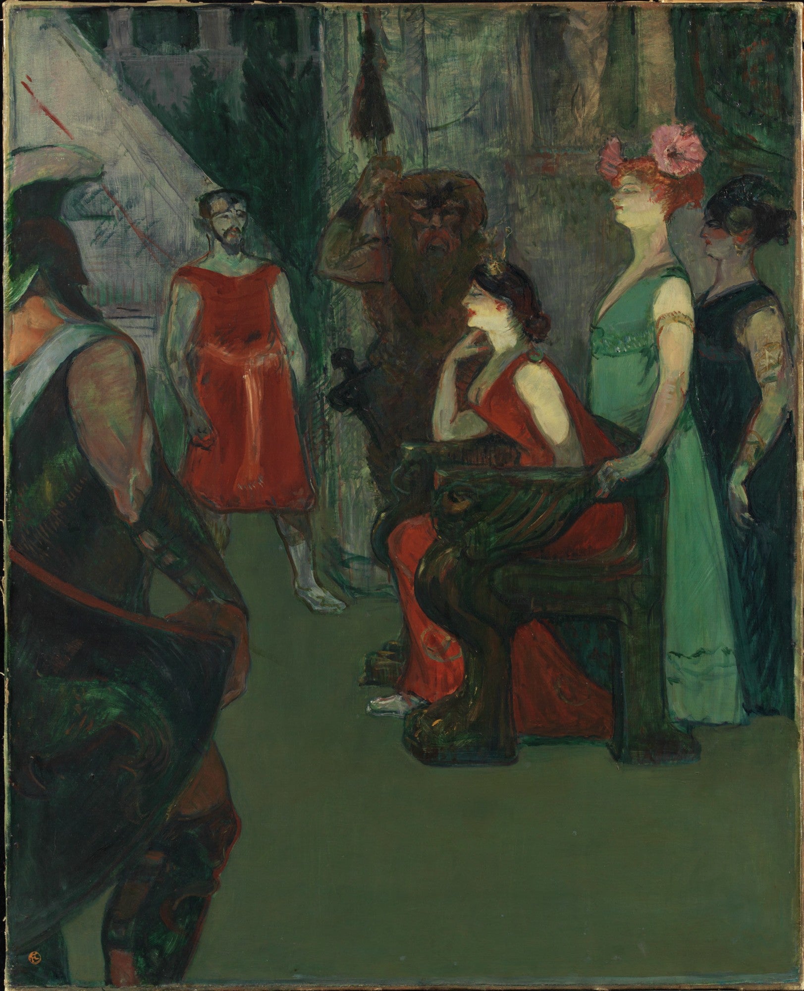 Reproduction du tableau « Messaline - Henri de Toulouse-Lautrec » par Alpha Reproduction en peinture à l’huile