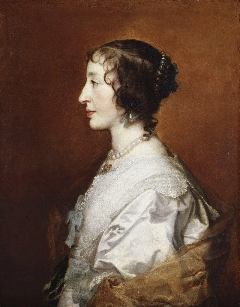 Королева Анриетта Мария (1609-1669) - Антуан ван Дейк