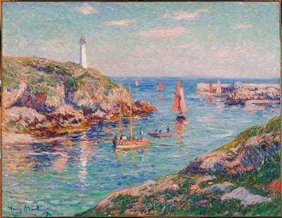 Le port de Douvelan - Henry Moret - Alpha Reproduction