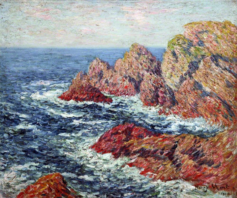 Pen Men Ile de Groix Bretagne France - Henry Moret - Alpha Reproduction