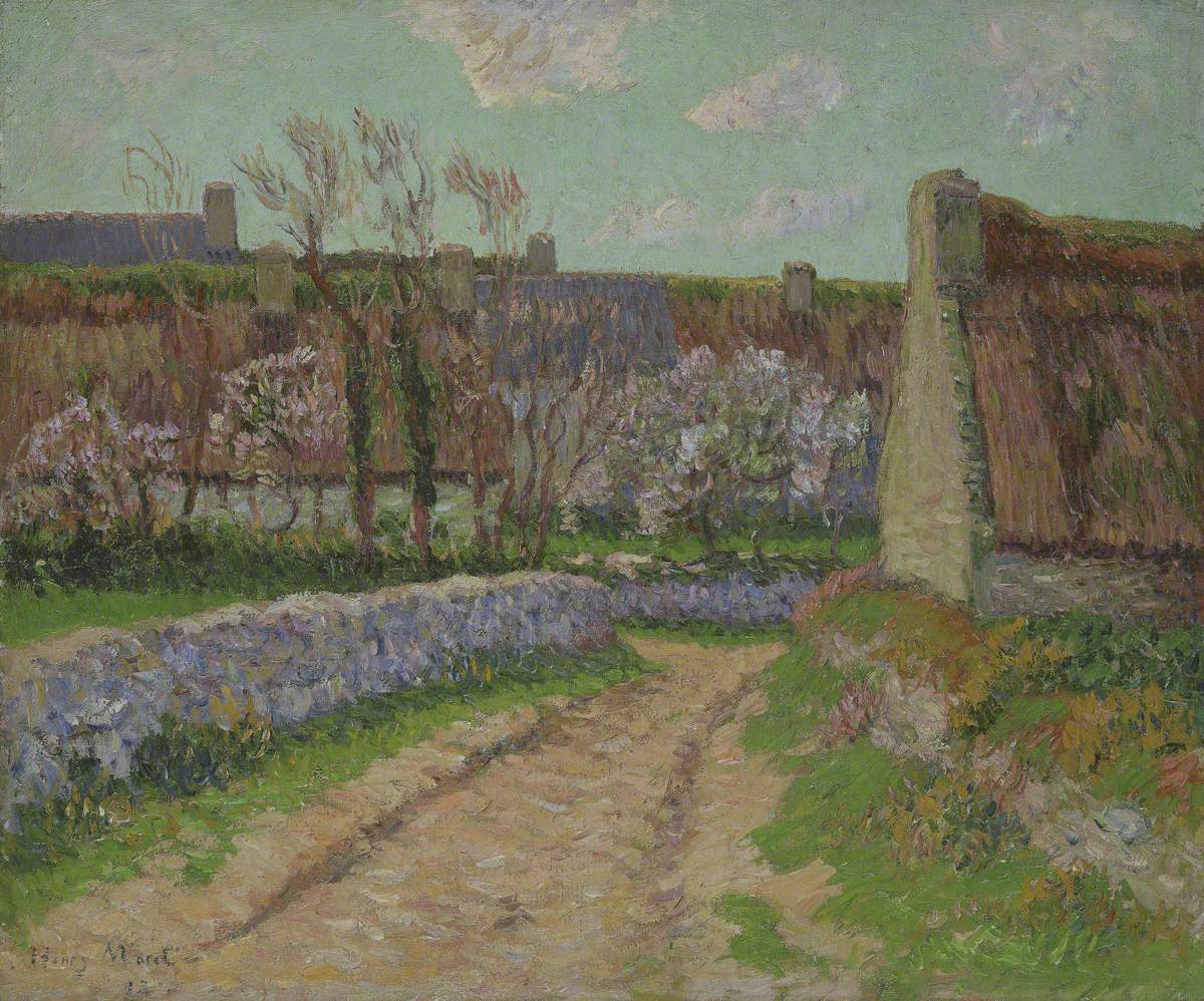 Village de Clohars - Henry Moret - Alpha Reproduction