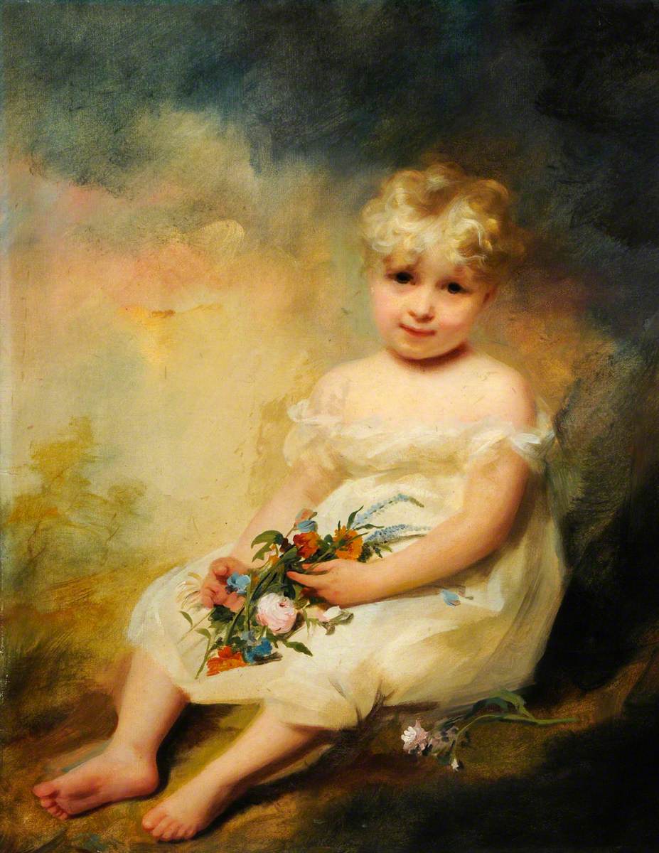 Lady Mary Lyon, fille du comte de Strathmore - Henry Raeburn