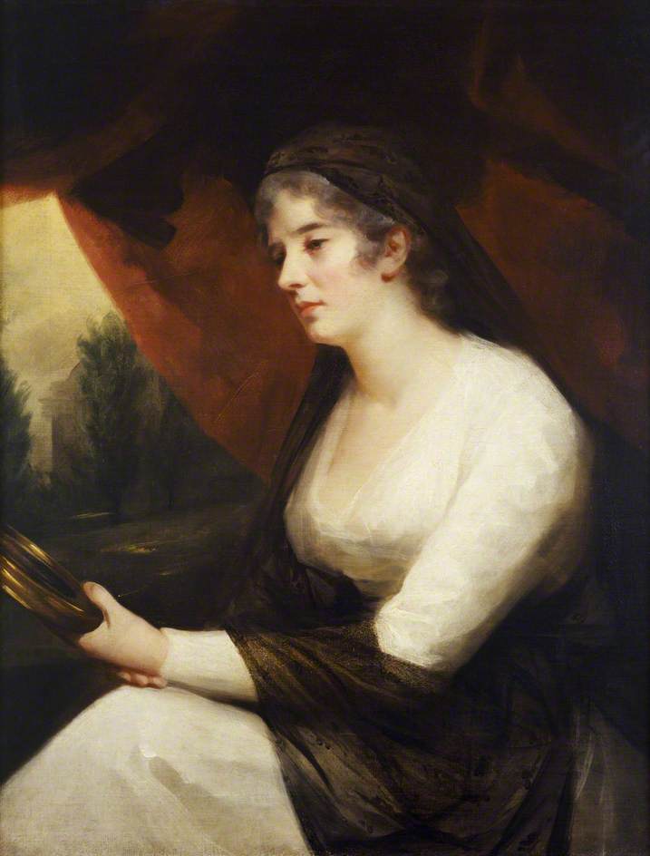 Mme Johnstone dans le rôle de « Contemplation » - Henry Raeburn