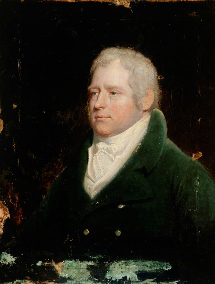 Portrait d'un gentilhomme en habit bleu - Henry Raeburn