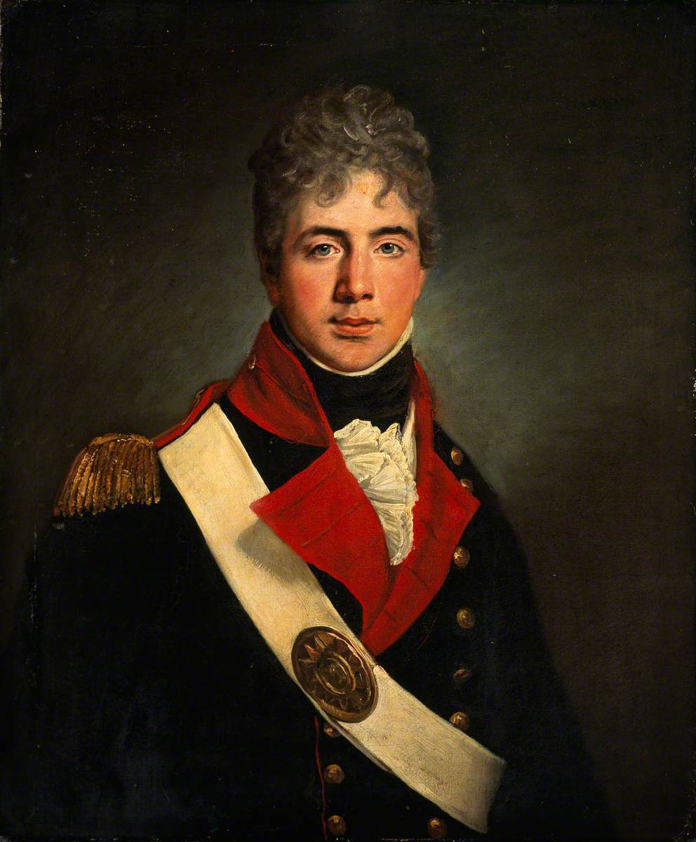 Sous-lieutenant (plus tard major-général) Adam Fife Crawford (1787–1864), Royal Artillery - Henry Raeburn