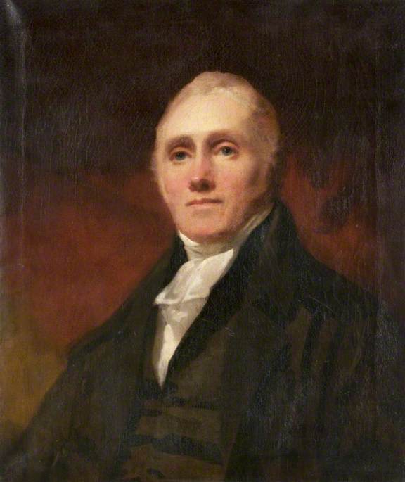 Portrait d'un homme au col clérical - Henry Raeburn
